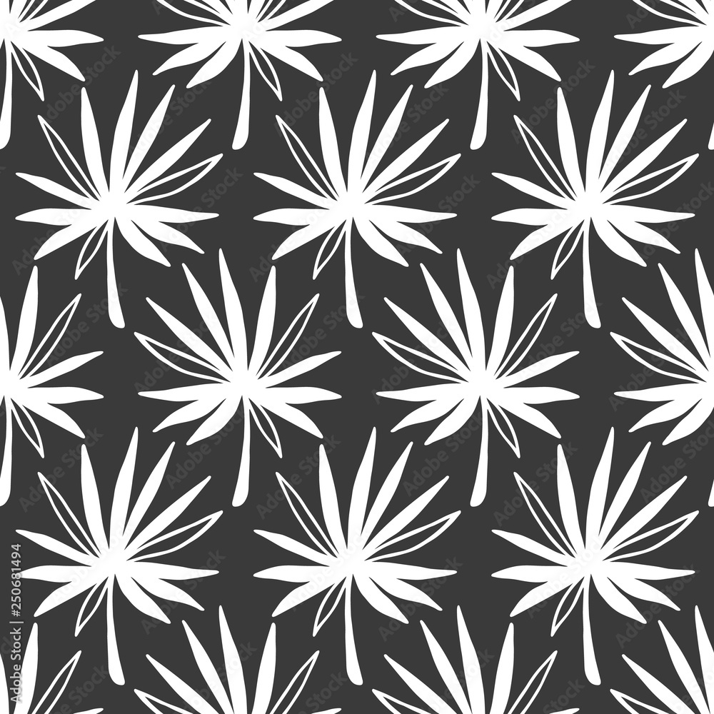 Tropical Leaves seamless pattern Tropical Leaves seamless pattern