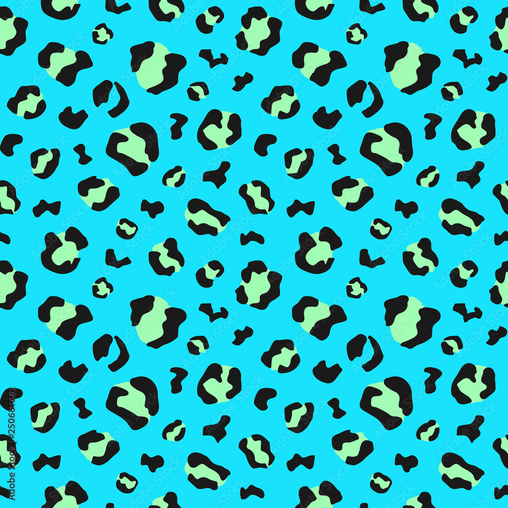 Animal print seamless pattern. Leopard skin texture Animal print seamless pattern. Leopard skin texture