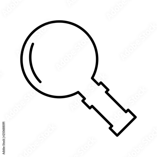 Vector Magnifire Glass Icon