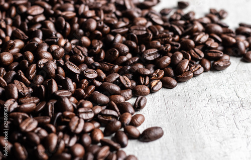 Coffee beans freshly roasted © jeanpierre
