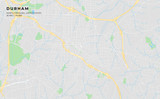 Printable street map of Durham, North Carolina