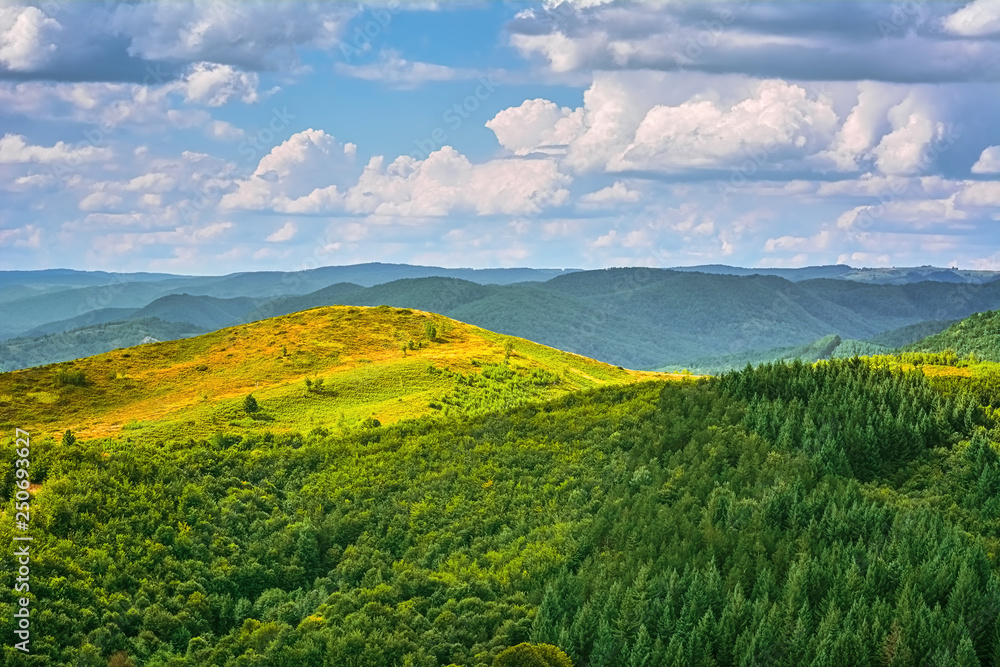 Fototapeta premium Carpathian Mountains in Romania