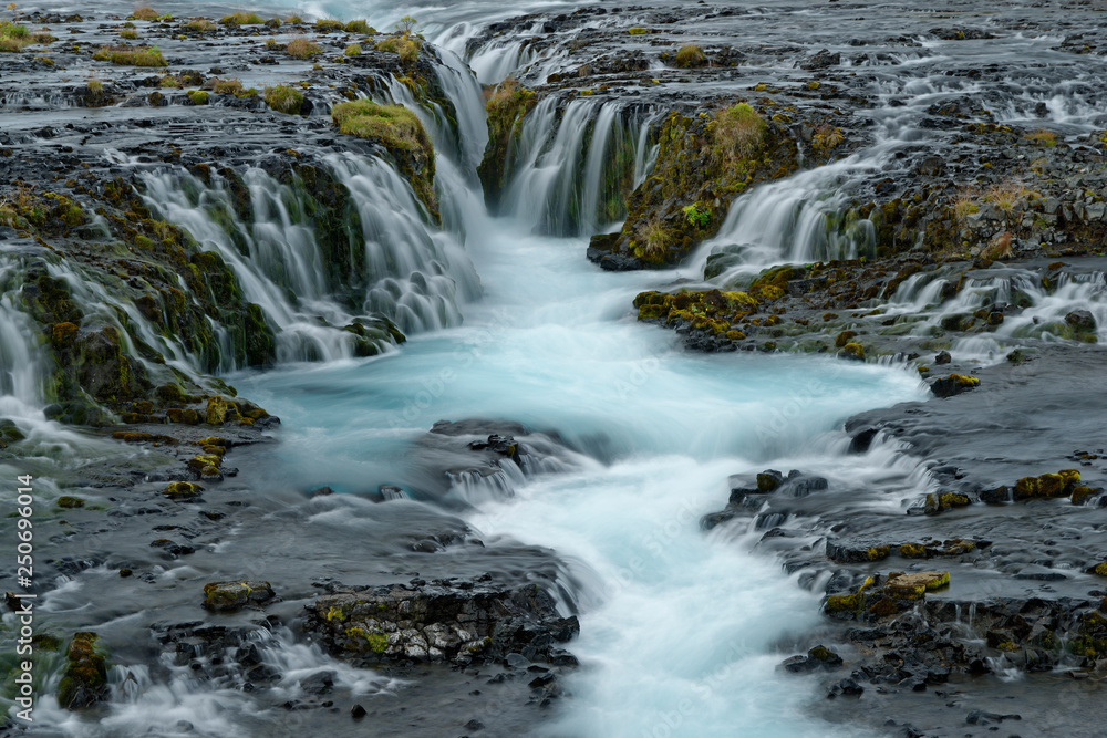 am Bruarfoss, Island am Bruarfoss, Island