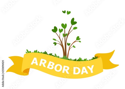 15.	National Arbor Day Vector Illustration. For Greeting Card, Flyer, Poster and Banner