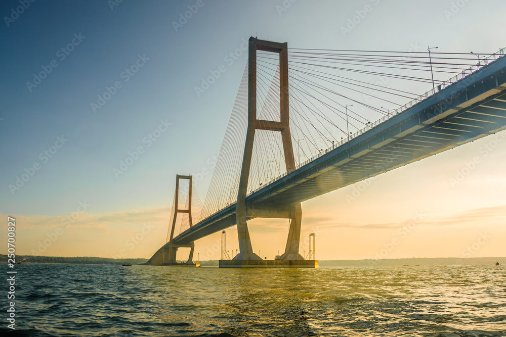 suramadu bridge , surabaya, east java, indonesia suramadu bridge , surabaya, east java, indonesia