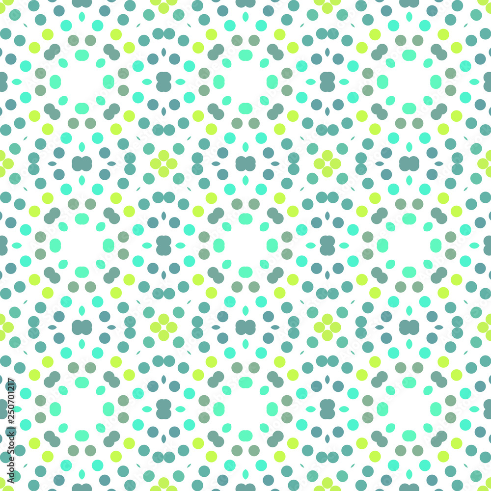 Seamless abstract pattern background with a variety of colored circles. Seamless abstract pattern background with a variety of colored circles.