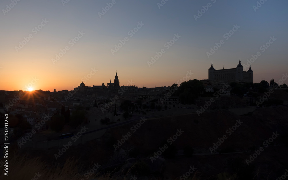 Atardecer en Toledo