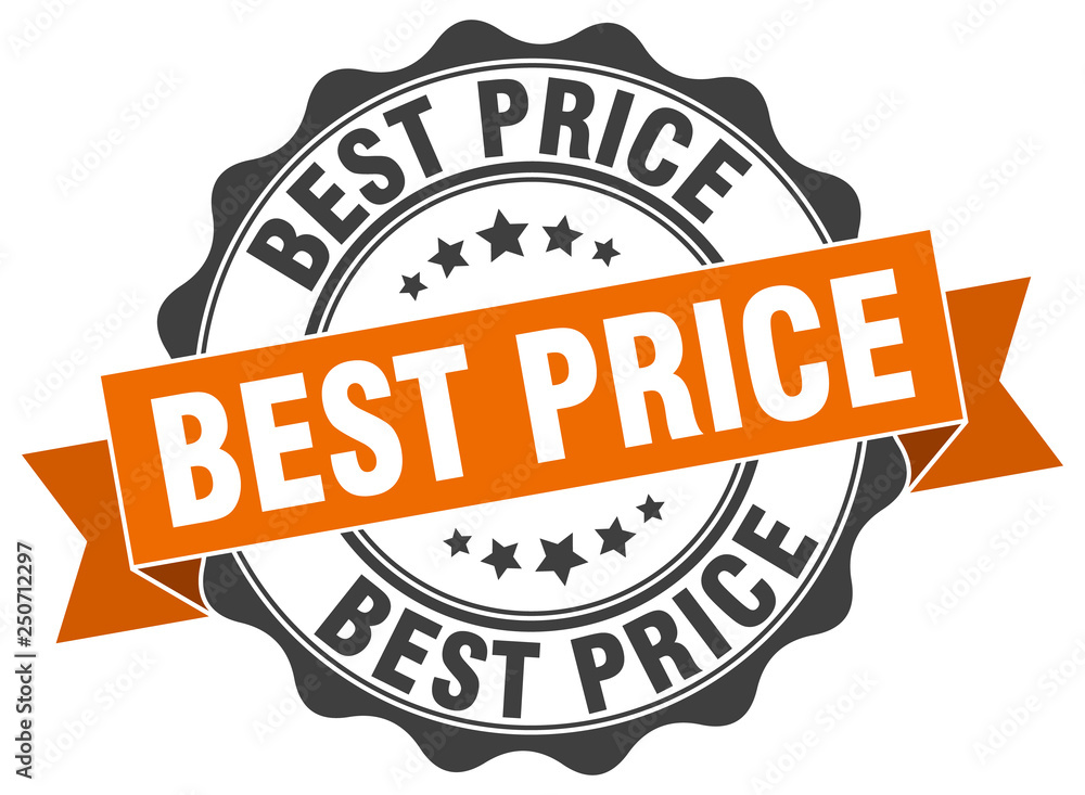 Fototapeta premium best price stamp. sign. seal