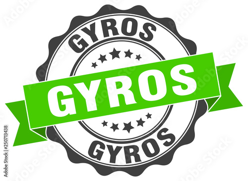 gyros stamp. sign. seal