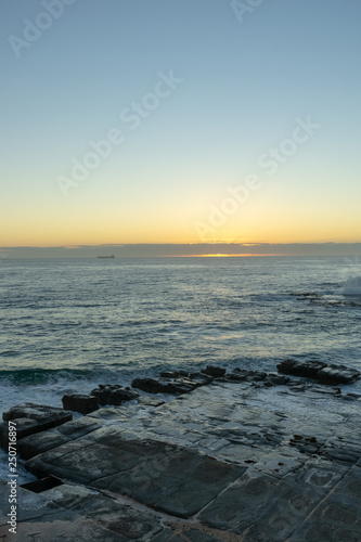 Sunrise in Soldiers Beach, Central Coast, NSW Australia