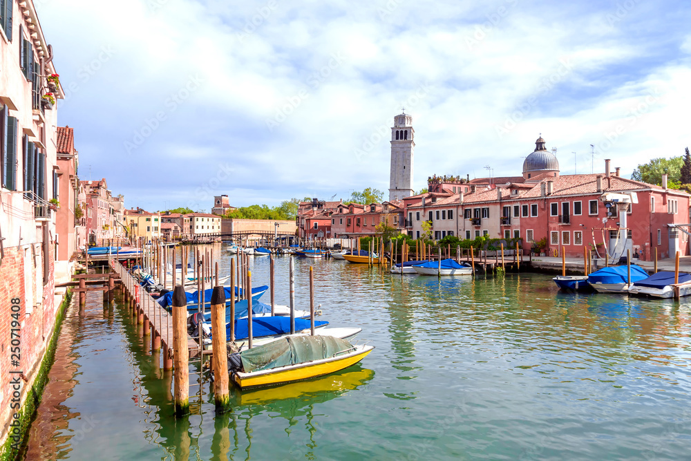 Fototapeta premium Venice, Italy. Residential neighborhoods in Venice
