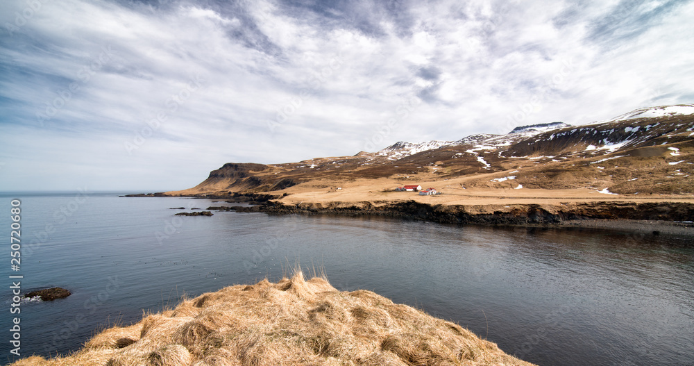 Naklejka premium Iceland Shoreline