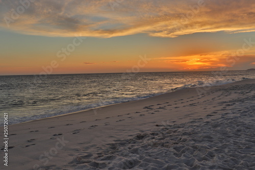 Fototapeta Naklejka Na Ścianę i Meble -  Sunset in Saquarema Beach 