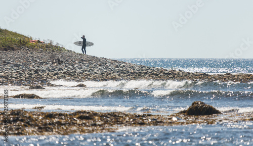 Surfer Emerging from Ocean (ID: 250721265)