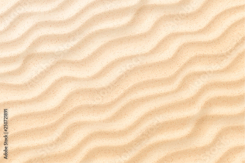 Vector coastal beach sand waves, dunes background