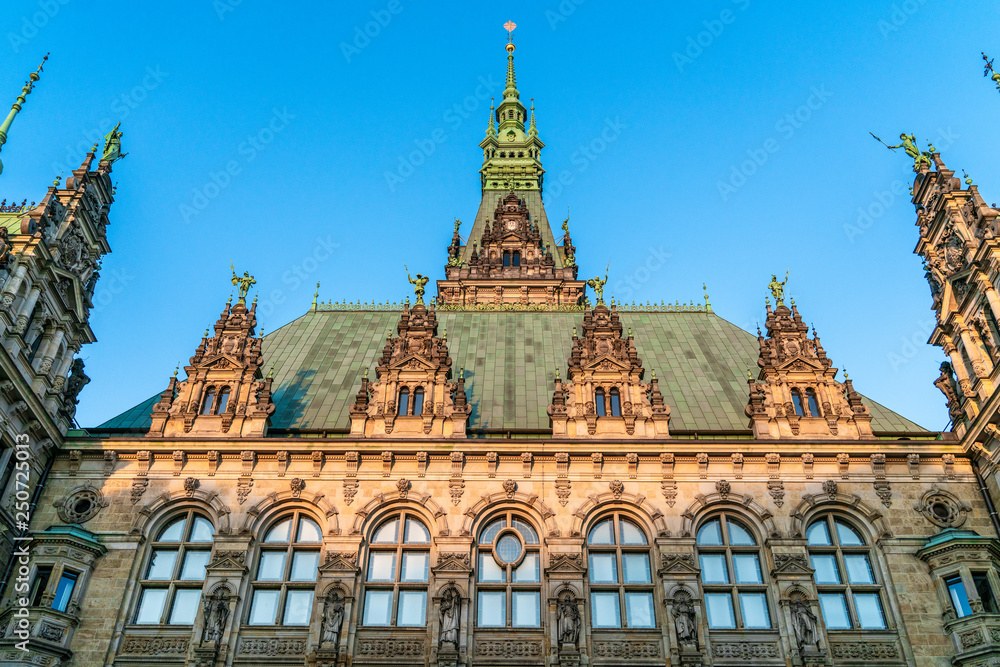 Hamburg Rathaus or Town Hall