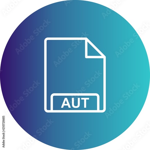  Vector AUT Icon