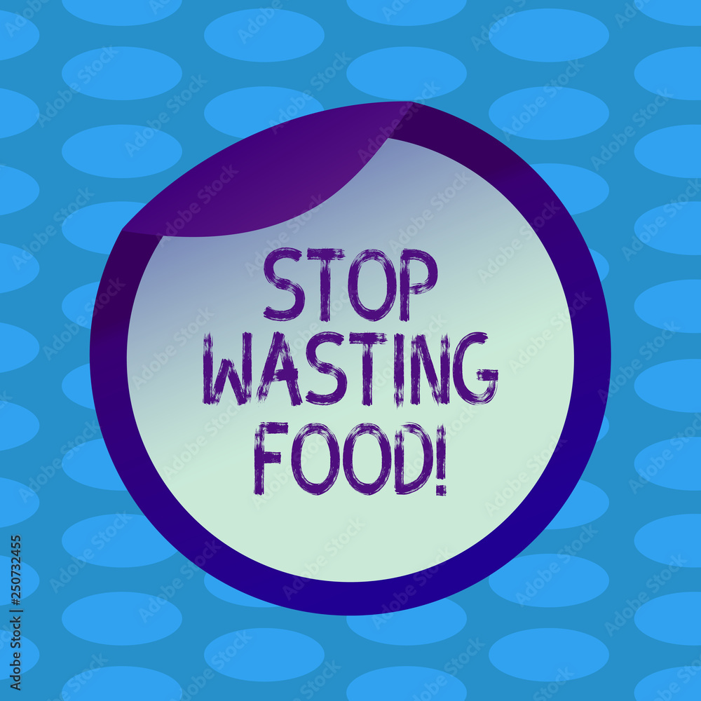 Word writing text Stop Wasting Food. Business concept for organization works for reduction food waste in society Bottle Packaging Blank Lid Carton Container Easy to Open Foil Seal Cover Word writing text Stop Wasting Food. Business concept for organization works for reduction food waste in society Bottle Packaging Blank Lid Carton Container Easy to Open Foil Seal Cover