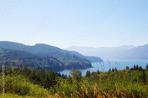 Mountain lake in Norh America beutiful landscape photo