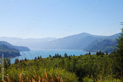 Mountain lake in Norh America beutiful landscape photo