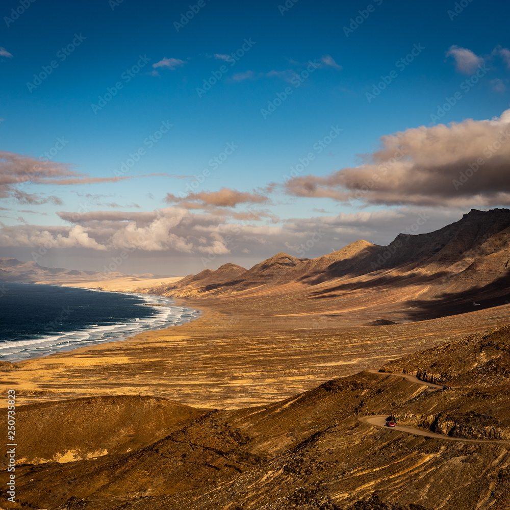 Fuerteventura - Cofete beach - panoramic -