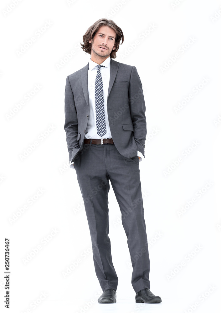 Office worker on white background Office worker on white background