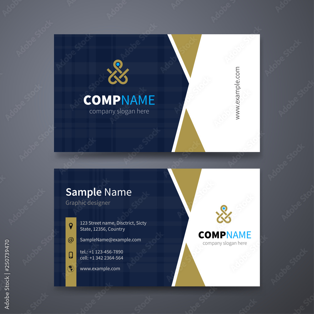 Fototapeta premium Business card templates