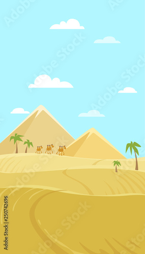 vector illustration of Egypt