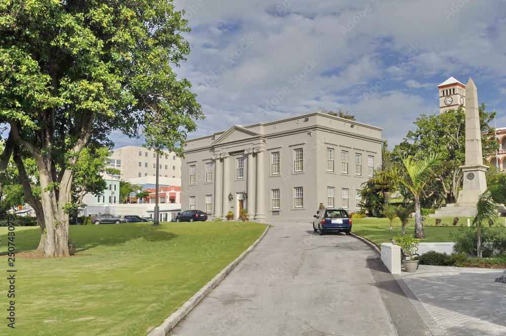 Government Building in Hamilton, Bermuda Government Building in Hamilton, Bermuda