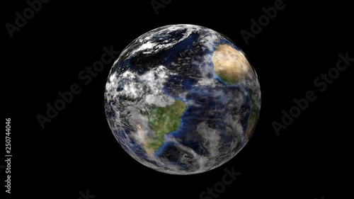 Drehende Erde UHD 4k video PaulP_001