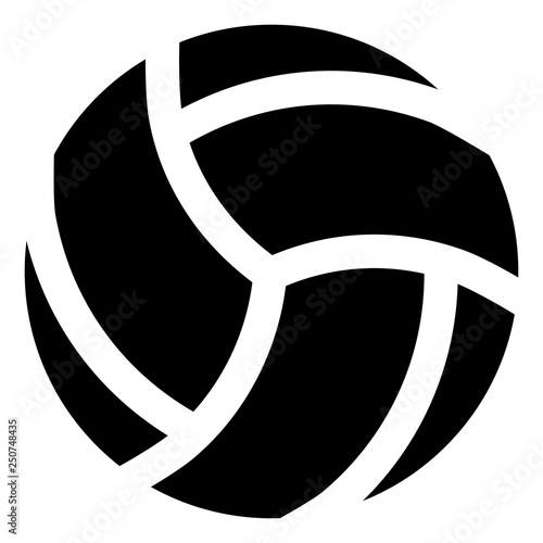 Volleyball Sport Vector Icon