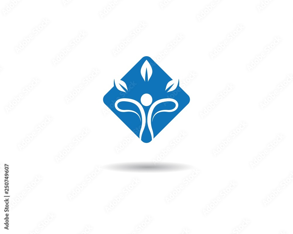 Human health symbol illustration design Human health symbol illustration design