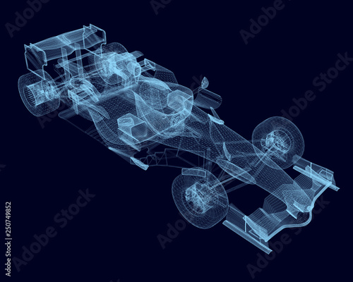 Racing car