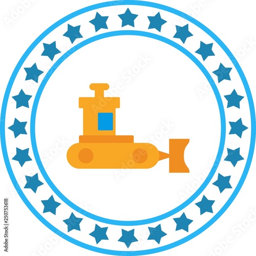 Vector Snow plow Icon