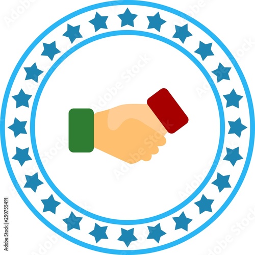Vector Handshake Icon.