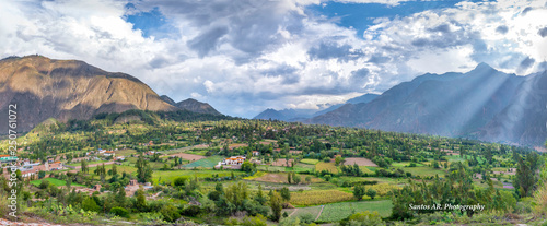 atardecer en caraz - ancash - peru