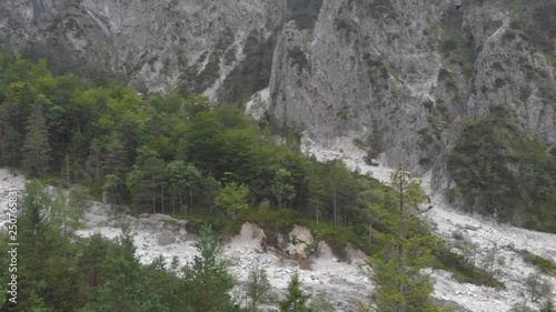 Aerial Austria Gesause National Park June 2018 Sunny Day Mavic Air  Aerial video of Gesause National Park on a sunny day. photo