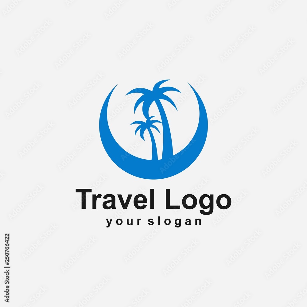 travel logo template