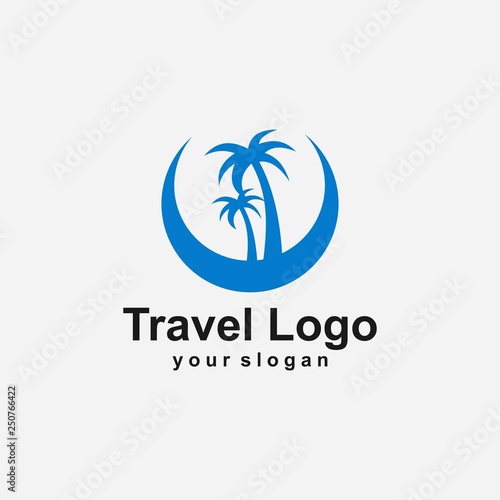 travel logo template