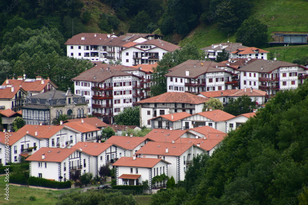 Vera de Bidasoa. Village of Pamplona. Navarra. Spain