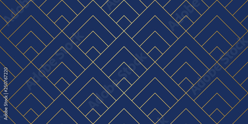 Geometric squares seamless pattern