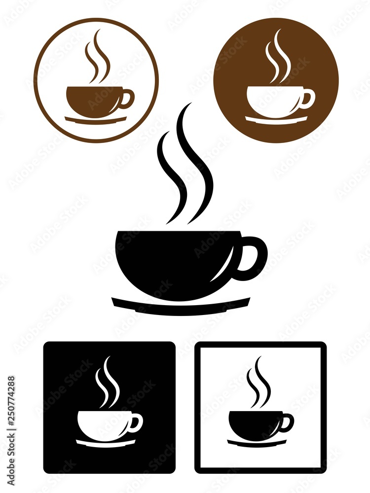 Obraz premium Coffee cup icon.