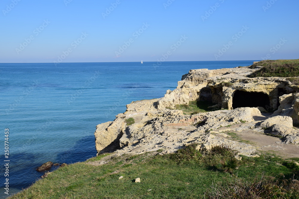 Coastline in Salento