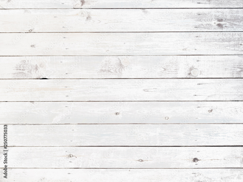 Wooden planks background white color Wooden planks background white color
