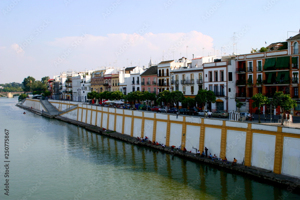 Obraz premium Triana. Sevilla. Andalusia. Spain. Year 2001