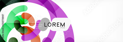 Circular lines design background