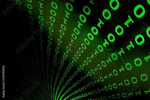 Background matrix style.Green is dominant color.code in green color.data in binary code.computer virus and hacker screen wallpaper.