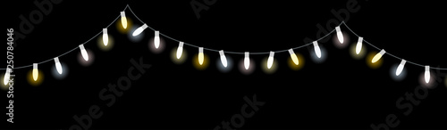 colored light bulbs string