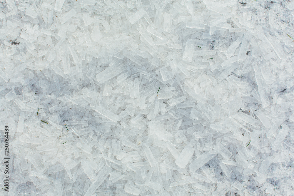 Amazing abstract broken ice crystals texture. Clear melting ice background. Amazing abstract broken ice crystals texture. Clear melting ice background.