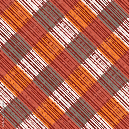 Trendy seamless pattern designs. The shapes of rectangles with patterned texture. Patchwork texture. Weaving. Vector geometric background. Can be used for wallpaper, textile, invitation card, wrapping